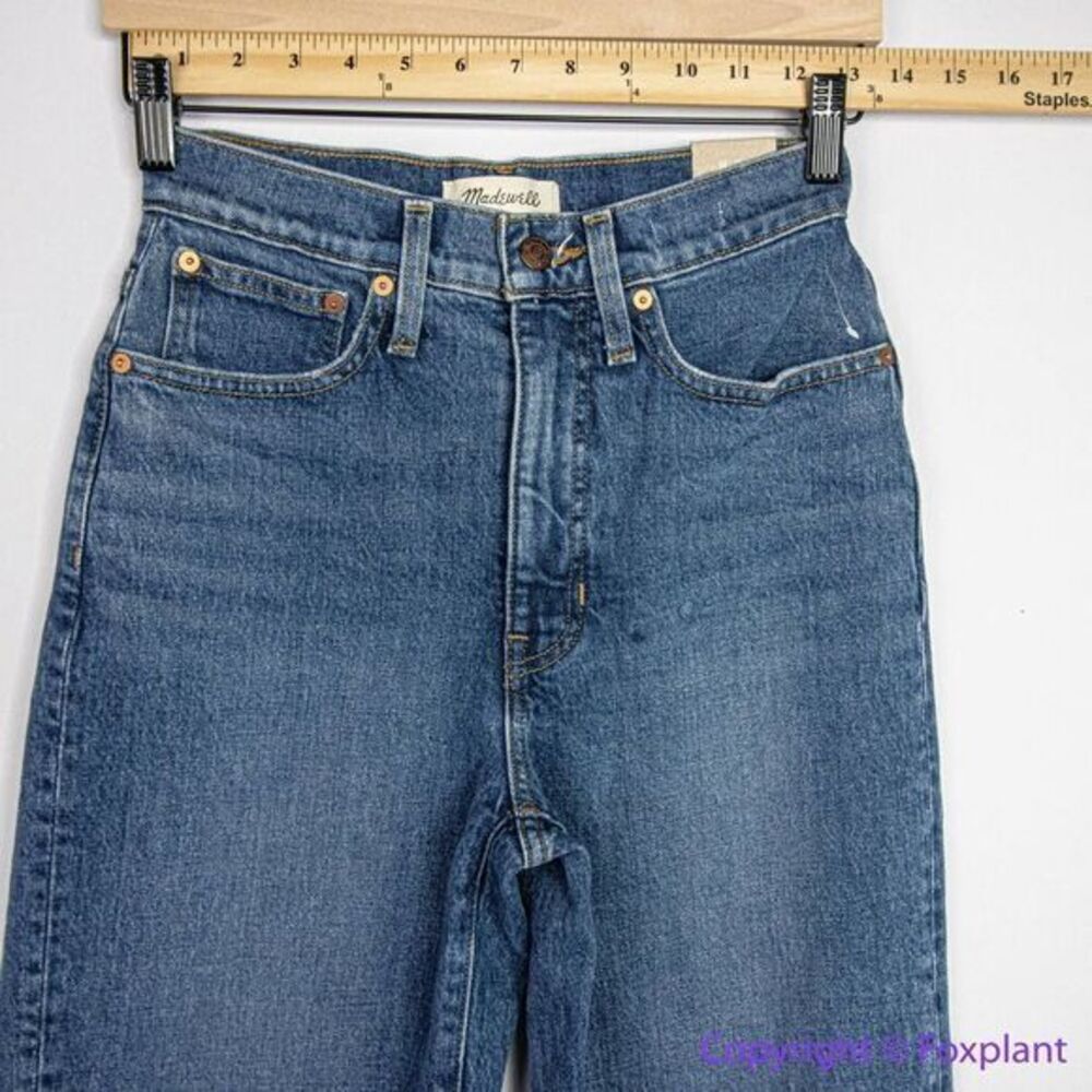 NEW‎ Madewell Balloon Jeans in Ellisboro Wash, 24 - Picture 4 of 15